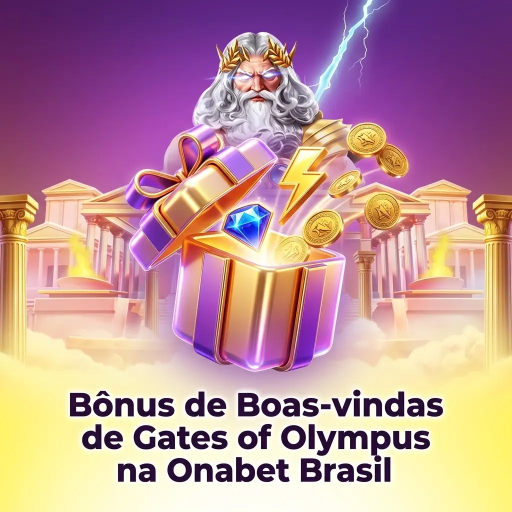 Bônus de boas-vindas Gates of Olympus na Onabet Brasil: promoções de cassino para novos jogadores