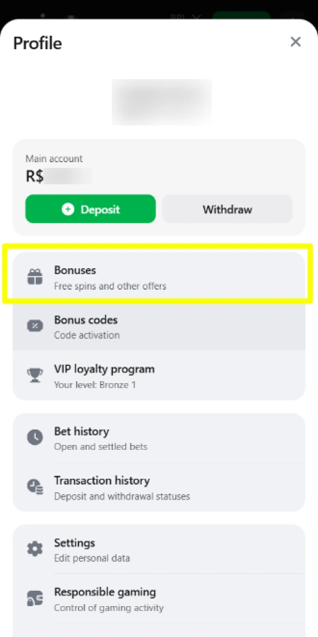 Consulta dos termos e condições do bônus para verificar os requisitos de aposta do jogo.