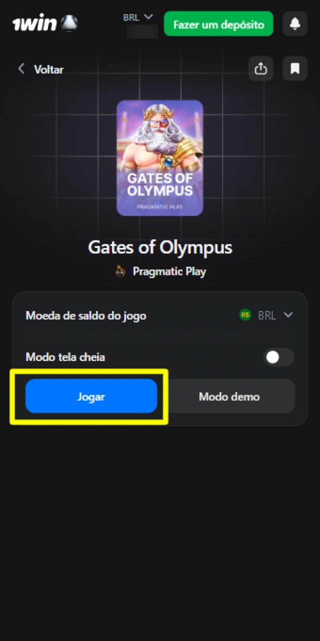 Transição do modo de teste gratuito para o cadastro e apostas com dinheiro real no cassino online.