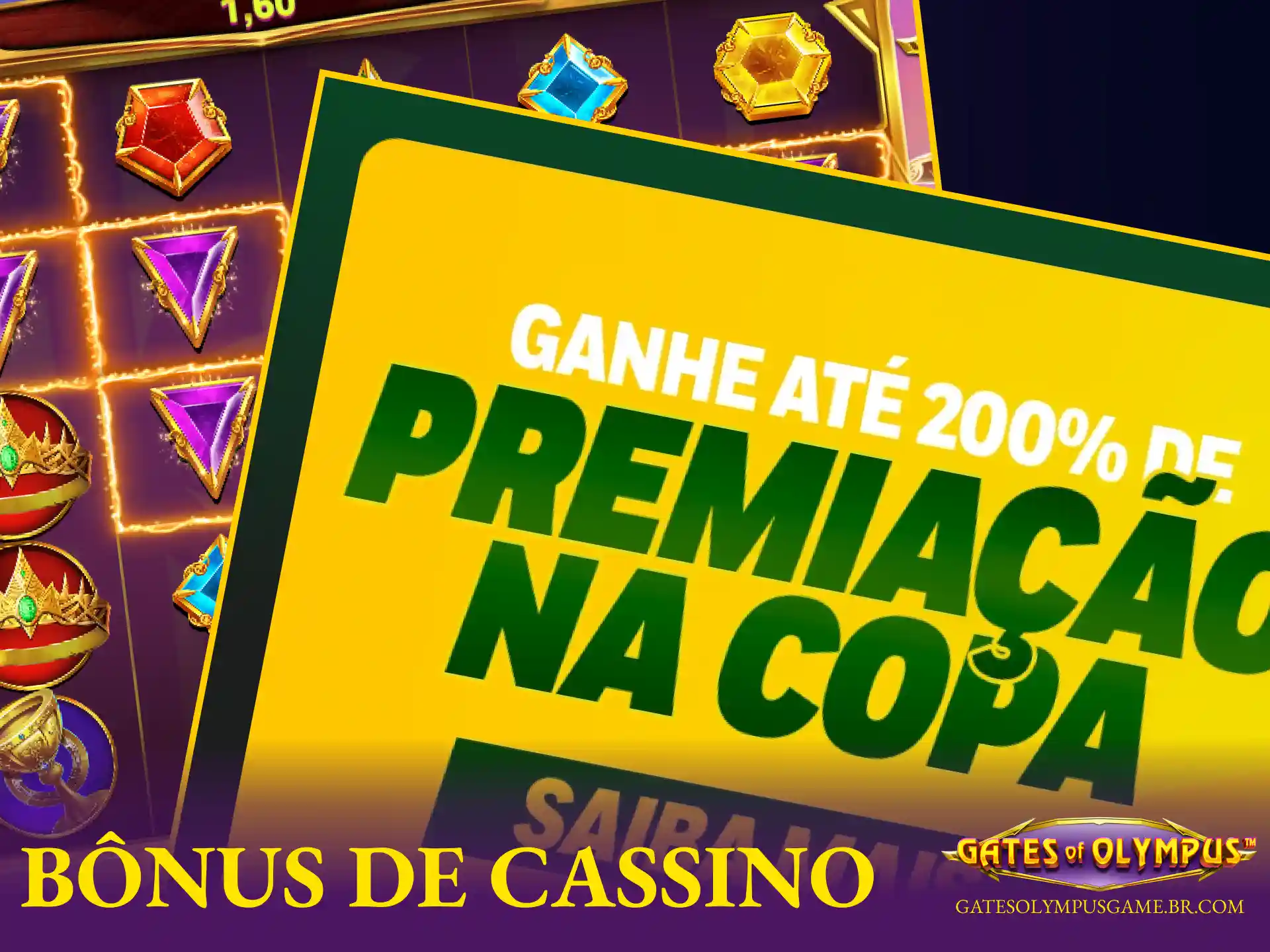 Promoções, giros grátis e bônus de boas-vindas do Jogo de Ouro para jogar Gates of Olympus.
