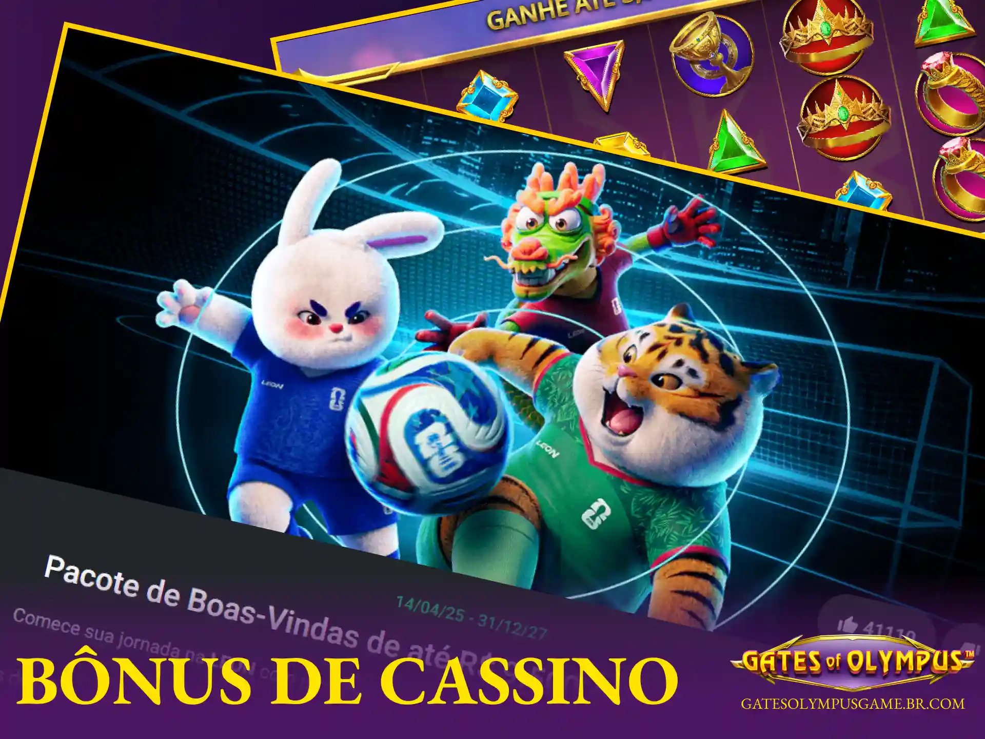 As melhores promoções, ofertas e bônus de boas-vindas da Leonbet para apostar no caça-níquel Gates of Olympus.